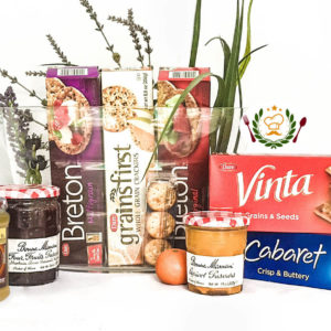 Crackers, Preserves, and Butter Spreads